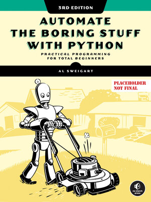 cover image of Automate the Boring Stuff with Python